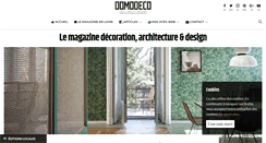 Desktop Screenshot of domodeco.fr